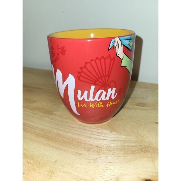 ⭐️ 2/$50 Disney Parks Mulan Coffee Mug “Live With Honor” Ceramic Mug - Picture 4 of 6